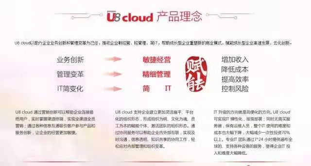 用友云U8Cloud，企業(yè)數(shù)字化智能ERP