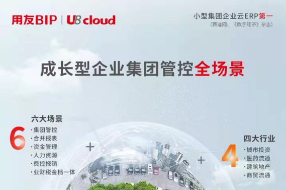 云ERP產(chǎn)品中有一種成熟，叫做用友U8 cloud